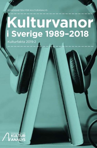 Omslagsbild Kulturvanor i Sverige 1989-2018