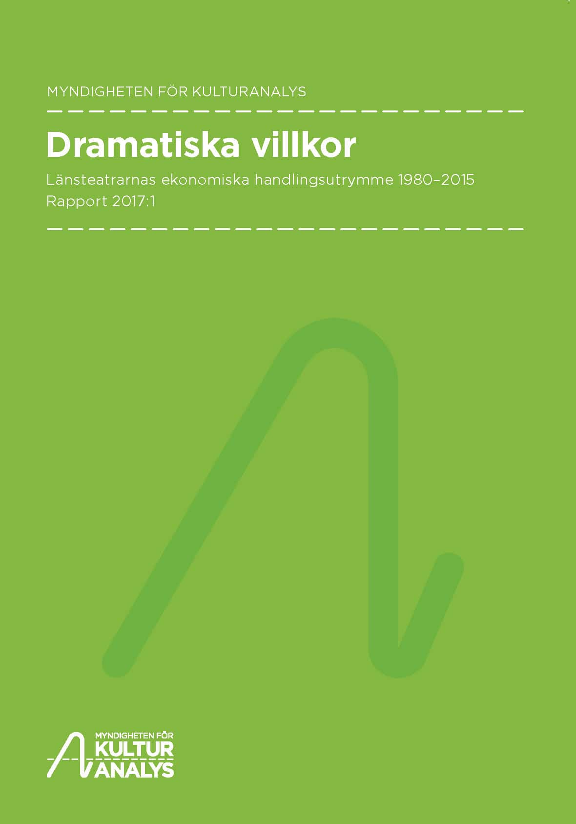 Omslagsbild Dramatiska villkor