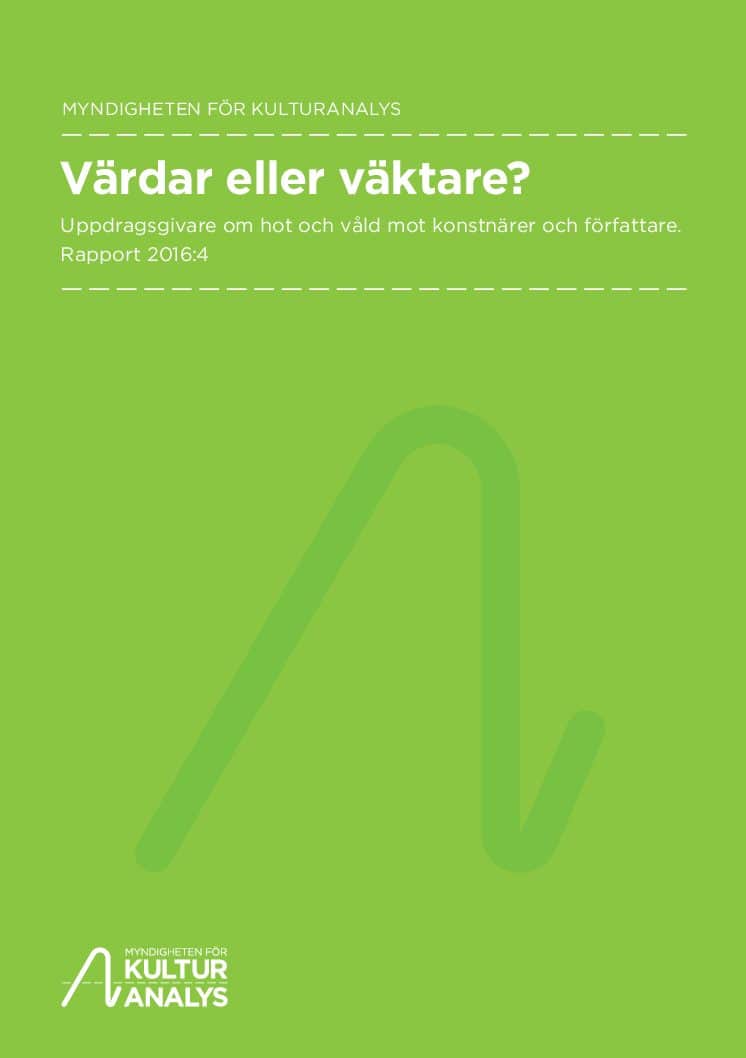 Omslagsbild Värdar eller väktare