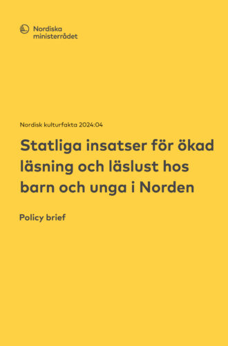 Rapportens framsida